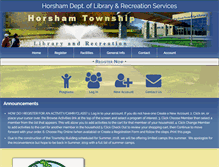 Tablet Screenshot of horshamrec.com